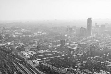 Den Haag vanaf 140m hoogte.