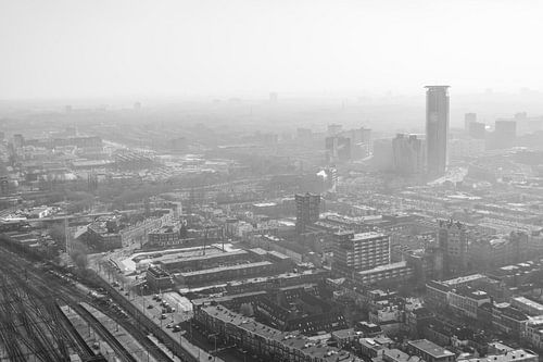 Den Haag vanaf 140m hoogte.