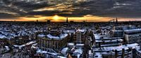 Groningen Winter City 2009 (panorama) van Volt thumbnail