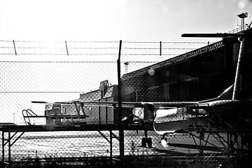 Luchthaven: bij de vrachtterminal