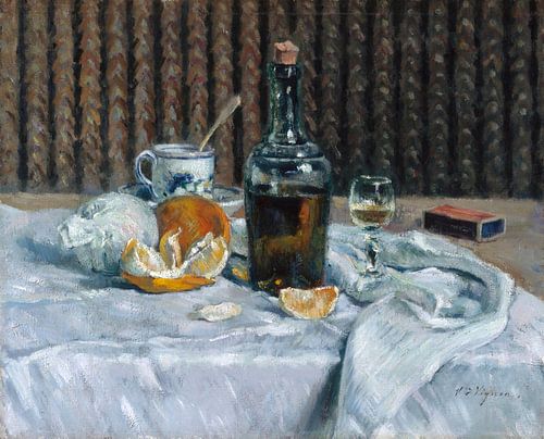 Stilleven met sinaasappels, Victor Vignon