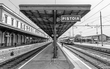 Pistoia railway station by Kees Korbee