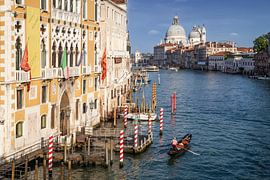 VENICE Canal Grande & Santa Maria della Salute  van Melanie Viola