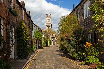 Circus Lane, Stockbridge, Edinburgh, Scotland, UK by Arch White