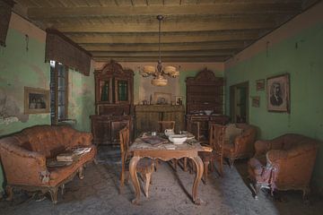 Wohnzimmer italienisches Bauernhaus von Perry Wiertz