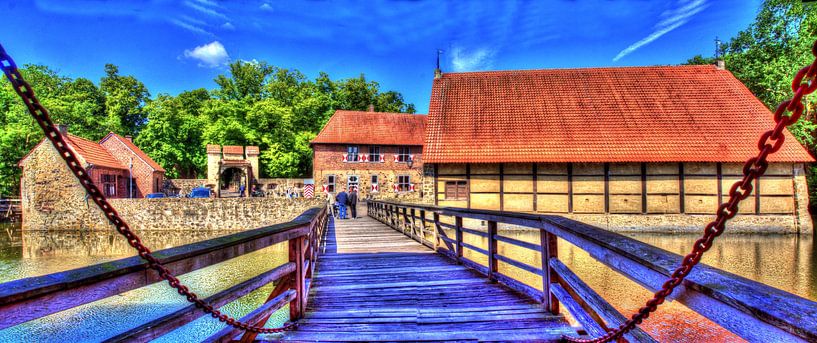 Op de kasteelbrug van Edgar Schermaul