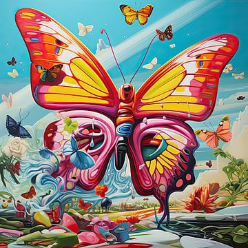 Papillon | Papillons sur De Mooiste Kunst