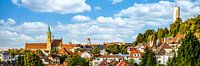 Panorama Oude Stad Ravensburg met Meelzak in Opper-Zwaben Duitsland van Dieter Walther thumbnail