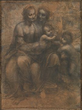Het beeldverhaal van het Burlington House, Leonardo da Vinci