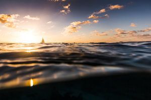 Zonsondergang Bonaire van Andy Troy