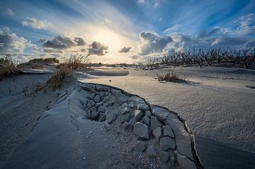 Beach tranquility van John Goossens Photography