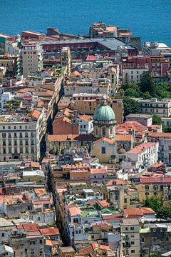 Napels - Uitzicht op de oude stad