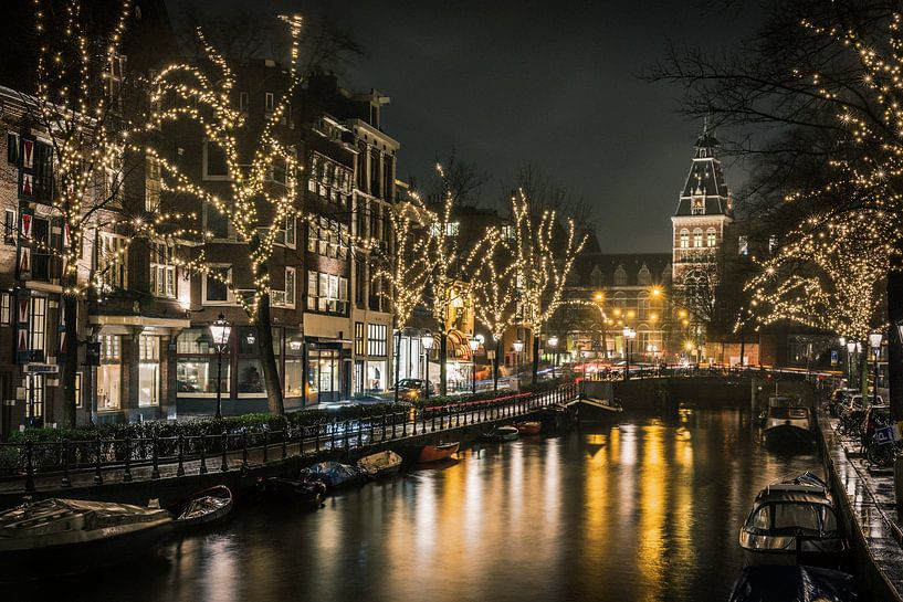 Amsterdam Spiegelgracht van Angel Flores