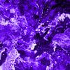 Fire in the universe in purple by KW Malerei