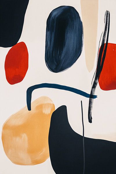 Art abstrait coloré sur toile par Imperial Art House
