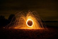 Lichtmalerei, Stahlwolffotografie