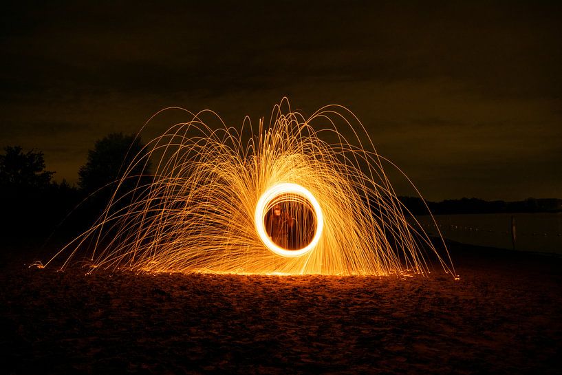 Lichtmalerei, Stahlwolffotografie von NJFotobreda Nick Janssen