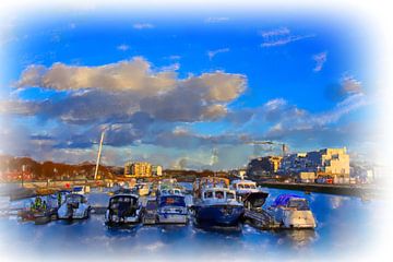 Bootzicht in de haven