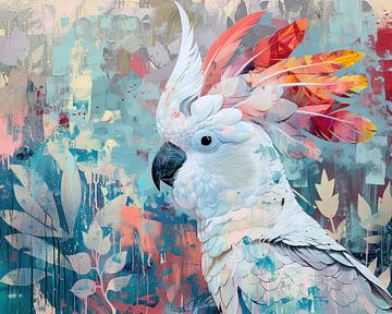 Malerei Papagei von Kunst Laune