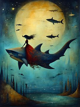 Hai...tu...tai - Surreal journey on a shark
