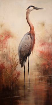 Rustic Heron by Whale & Sons