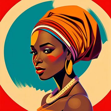 Malaika. Afrikaans vrouwen portret van All Africa