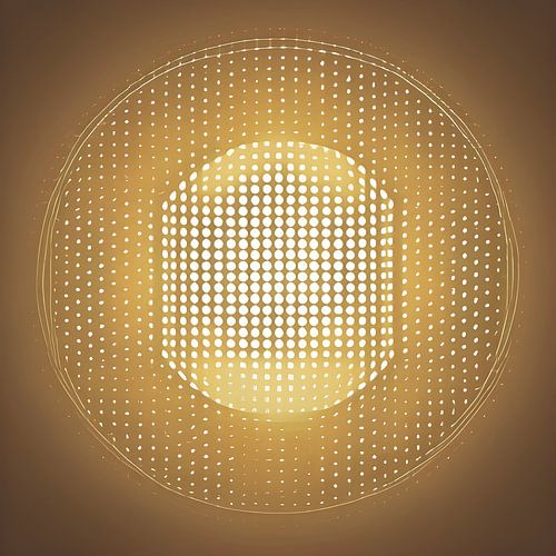 Cercle dans la lumière