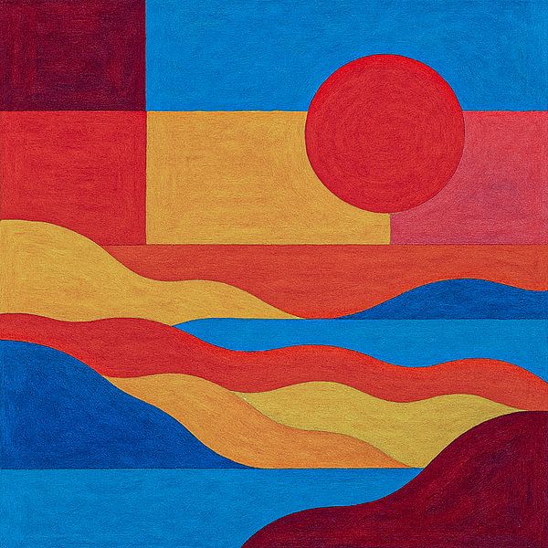 Feuriger Horizont von Ainoeska