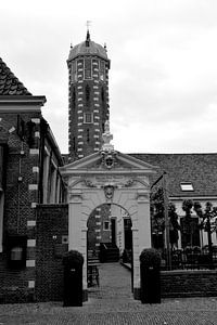 Alkmaar Nordholland Schwarz und Weiß