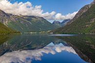 Eikesdalmeer, Noorwegen van Adelheid Smitt thumbnail