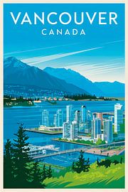 Vancouver, Canada. van Poster Art Shop