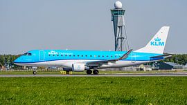 KLM Cityhopper Embraer ERJ-175 Passagierflugzeug.
