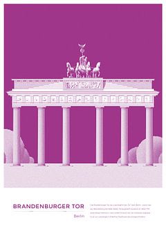 Brandenburg Gate Berlin by Michael Kunter