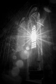 Beams of Light Through Gothic Windows by Femke Ketelaar