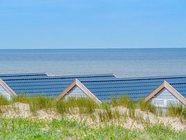Huizen aan het strand