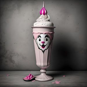 Retro milkshake