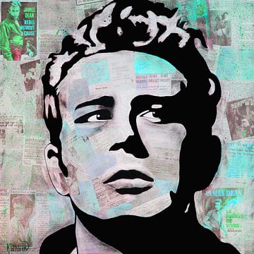 James Dean "Rebel" van Kathleen Artist Fine Art