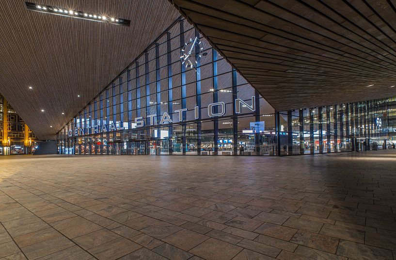 Het Centraal Station in Rotterdam van MS Fotografie | Marc van der Stelt