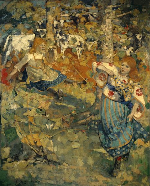 Summer, Edward Atkinson Hornel by All the Masters