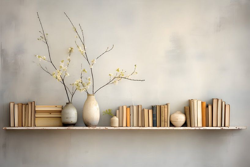 The bookshelf by Heike Hultsch