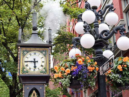 Stoomklok in Vancouver