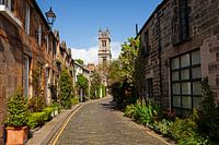 Circus Lane, Stockbridge, Edinburgh, Schotland, Verenigd Koninkrijk