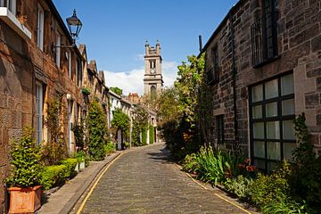 Circus Lane, Stockbridge, Edinburgh, Scotland, UK by Arch White