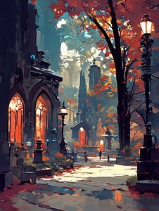Catedral im Herbst