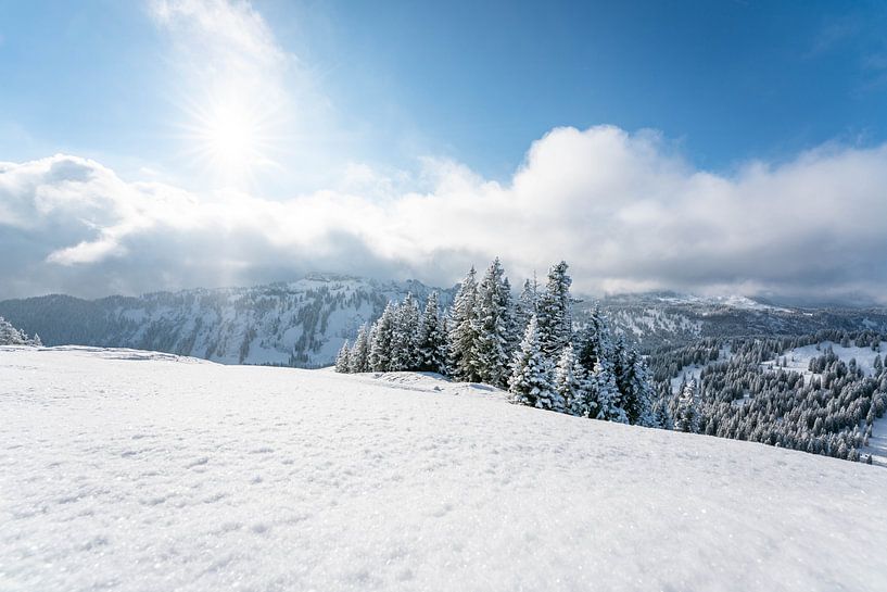 Winter atmosphere at the Riedberger Horn by Leo Schindzielorz