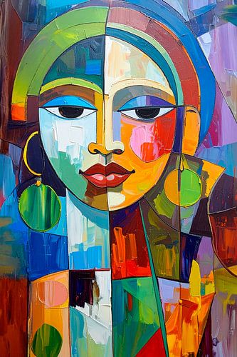 Vrouw met oorbellen...