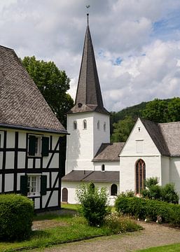 Wiedenest Kerk, Bergneustadt, Bergisches Land, Duitsland van Alexander Ludwig