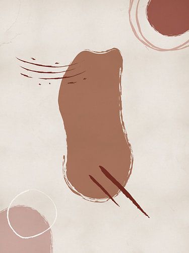 Calmth - Abstract Shapes in Warm Colours