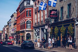 Québec - Rue Saint-Jean van Alexander Voss