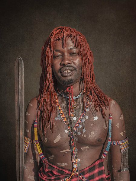 Masai-Krieger von Sandra de Swart